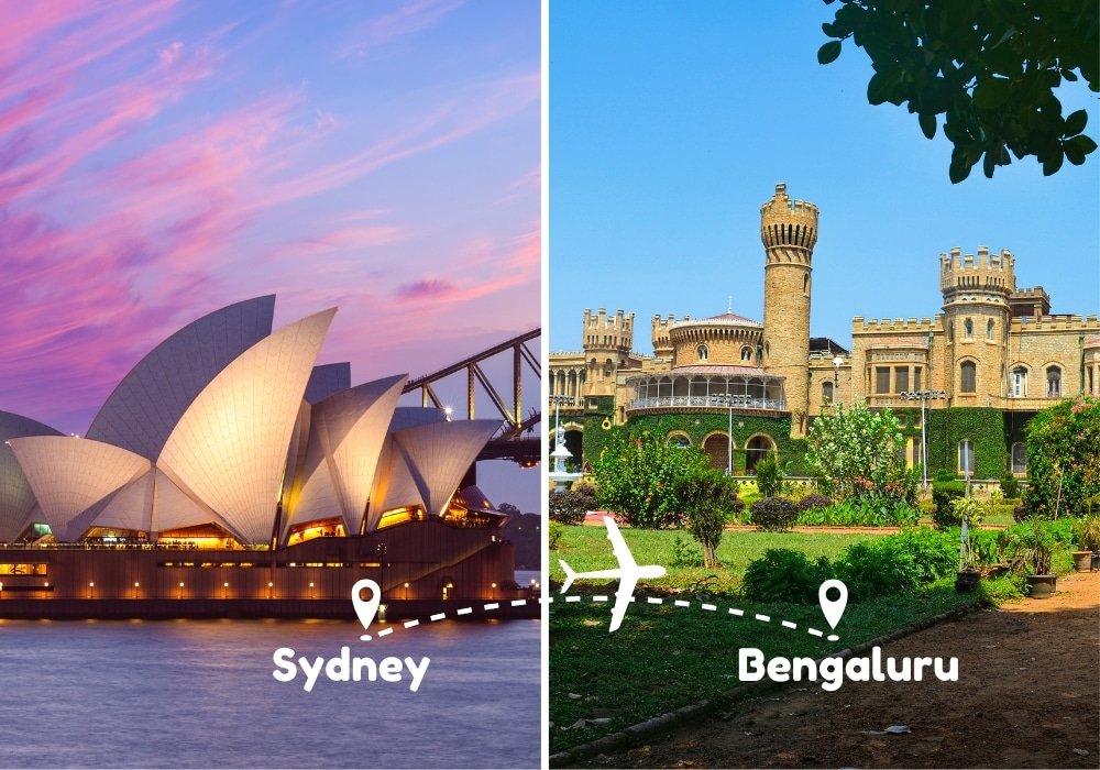 Sydney To Bengaluru Flights by Airways Travel