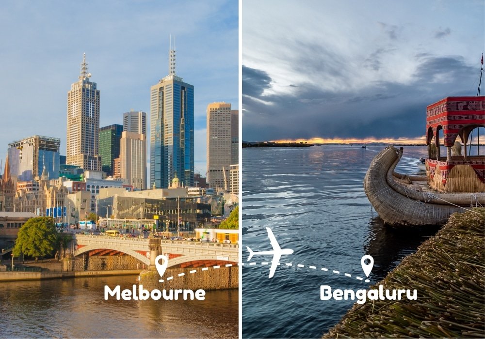 Melbourne To Bengaluru Flights by Airways Travel