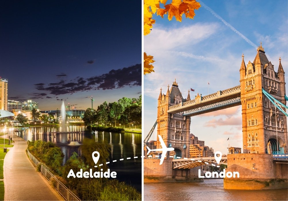 Adelaide to London Flights by Airways Travel