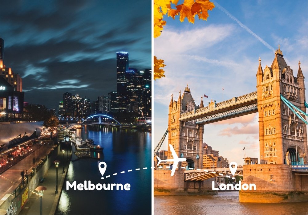 Melbourne To London Flights by Airways Travel