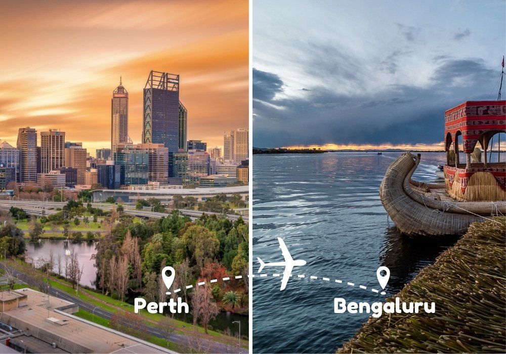 Perth To Bengaluru Flights by Airways Travel