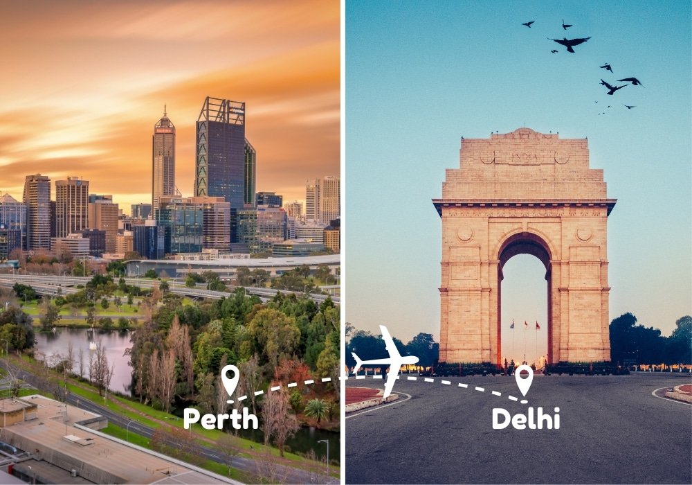 Perth To Delhi Flights by Airways Travel