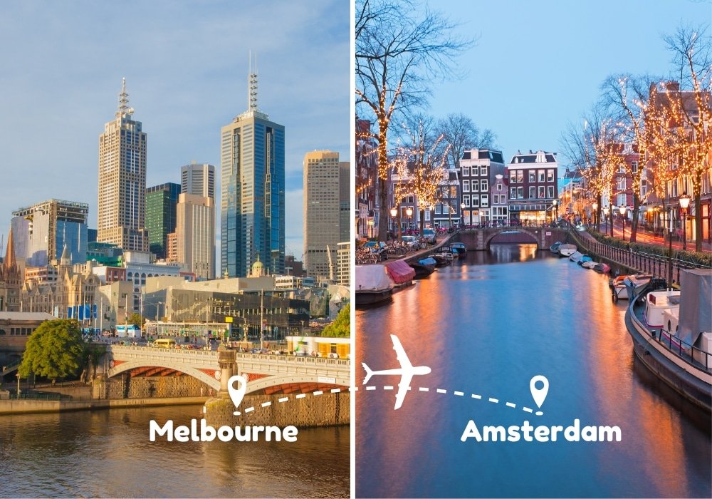 Melbourne To Amsterdam Flights by Airways Travel