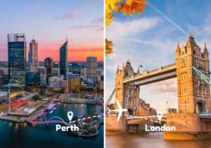 Perth to London Flights by Airways Travel