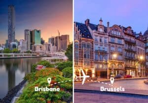 Brisbane to Brussels Flights by Airways Travel