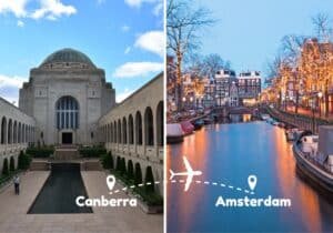 Canberra To Amsterdam Flights by Airways Travel