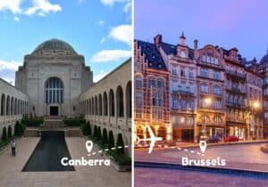 Canberra to Brussels Flights by Airways Travel