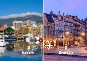 Hobart to Brussels Flights by Airways Travel