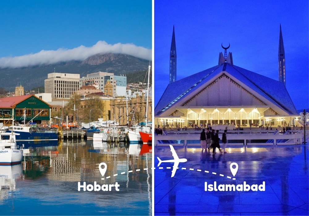 Hobart To Islamabad Flights by Airways Travel