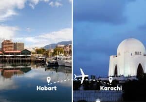 Hobart To Karachi Flights by Airways Travel