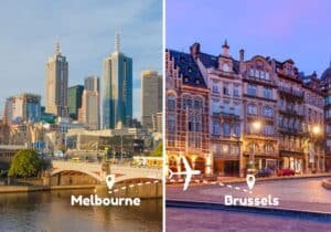 Melbourne to Brussels Flights by Airways Travel