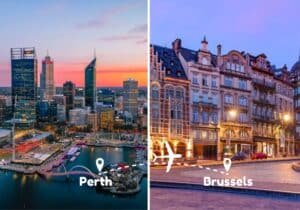 Perth to Brussels Flights by Airways Travel