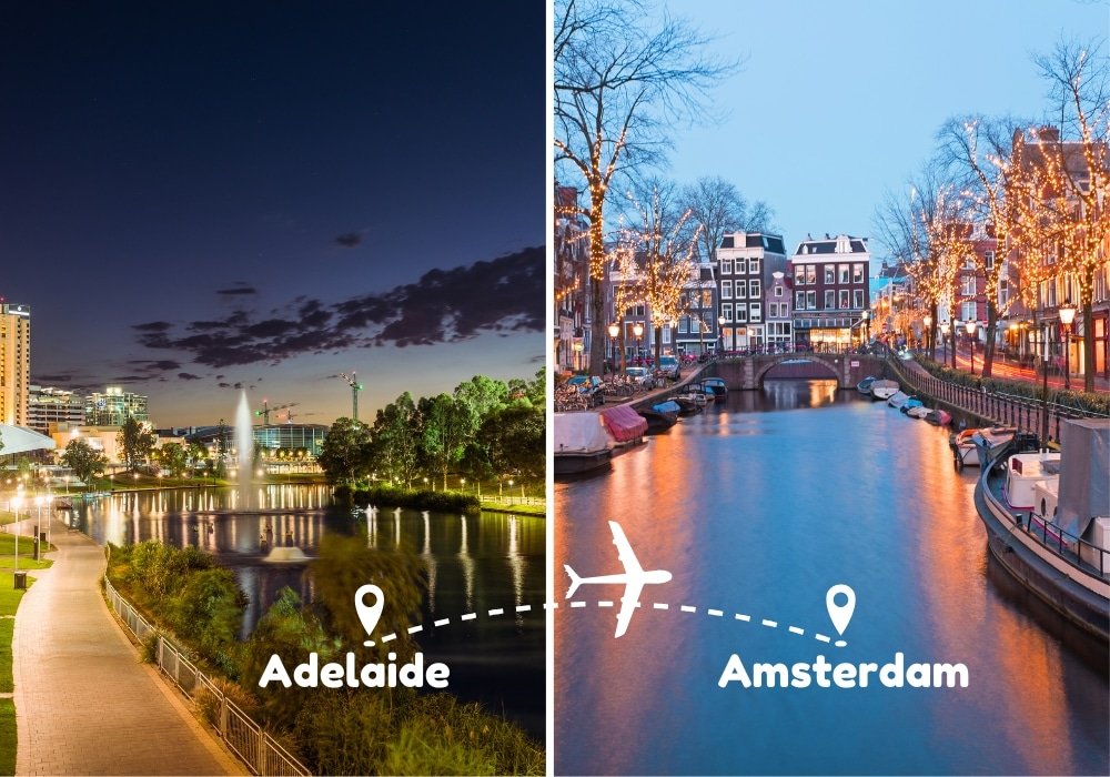 Adelaide To Amsterdam Flights by Airways Travel