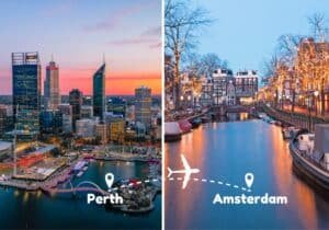 Perth To Amsterdam Flights by Airways Travel