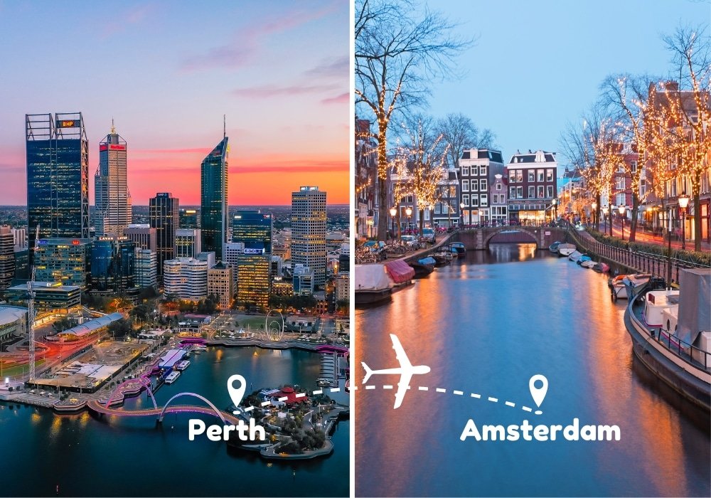 Perth To Amsterdam Flights by Airways Travel