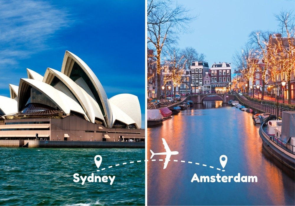 Sydney To Amsterdam Flights by Airways Travel