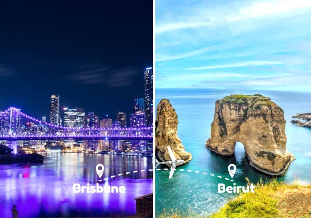 Brisbane to Beirut Flights by Airways Travel