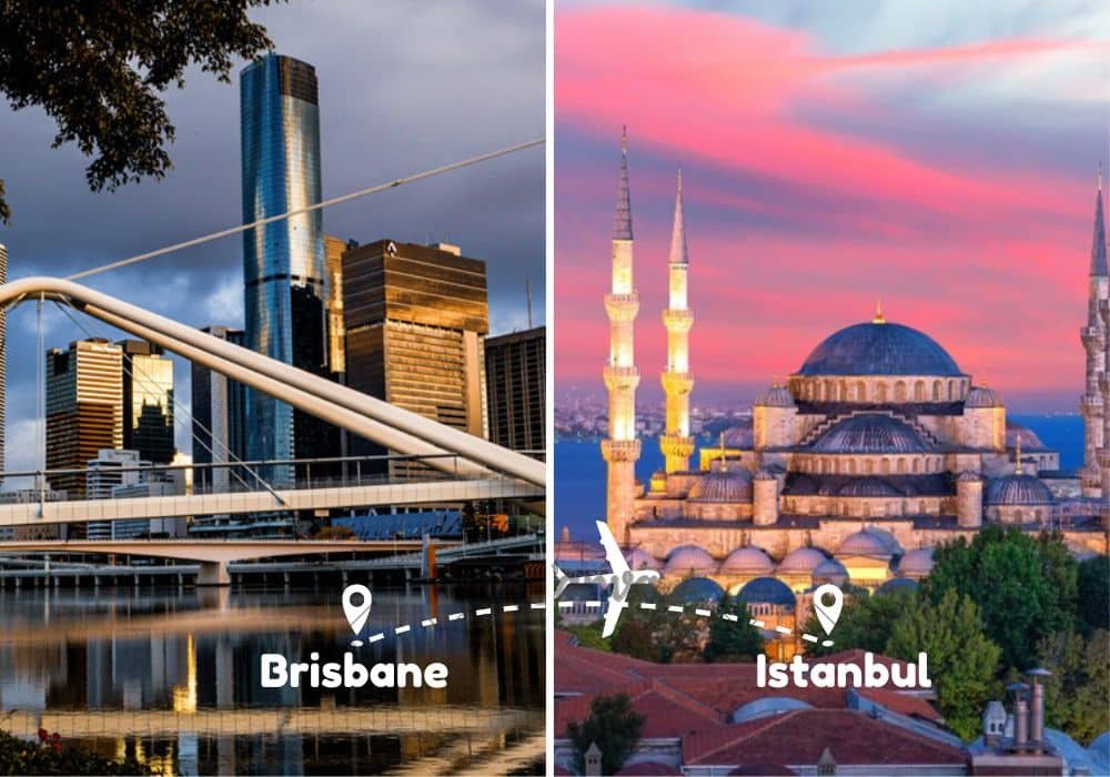 Brisbane to Istanbul Flights by Airways Travel