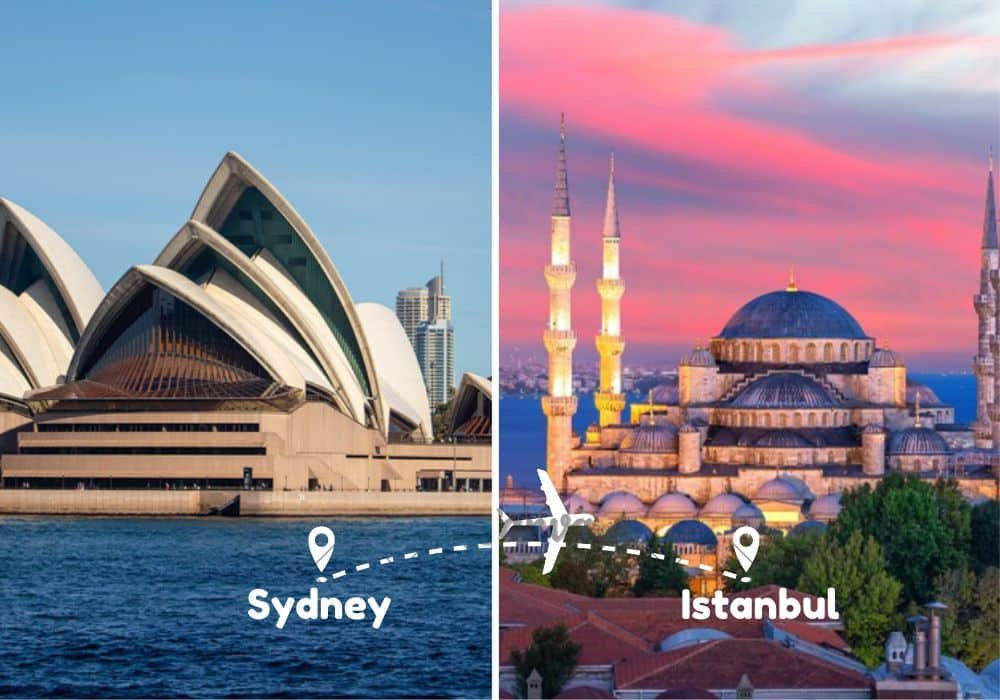 Sydney to Istanbul Flights by Airways Travel