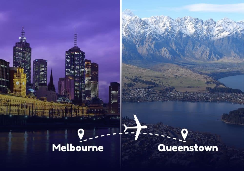Melbourne to Queenstown