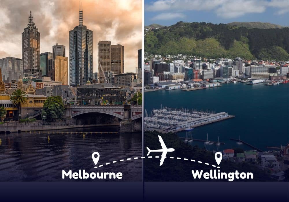 Melbourne to Wellington