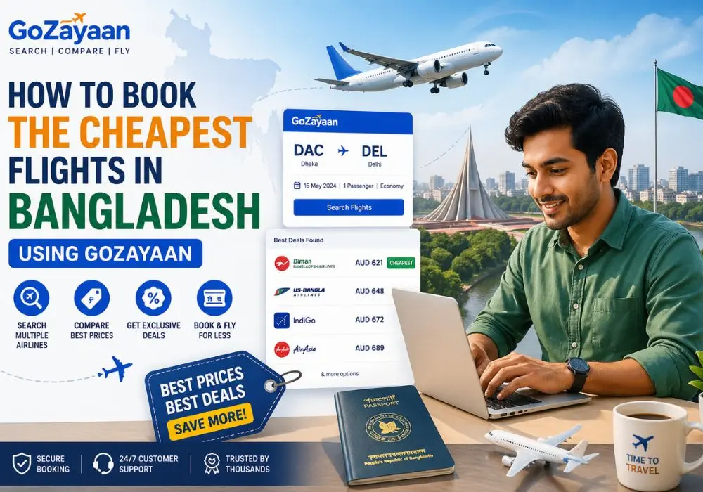 How to Book the Cheapest Flights in Bangladesh Using GoZayaan