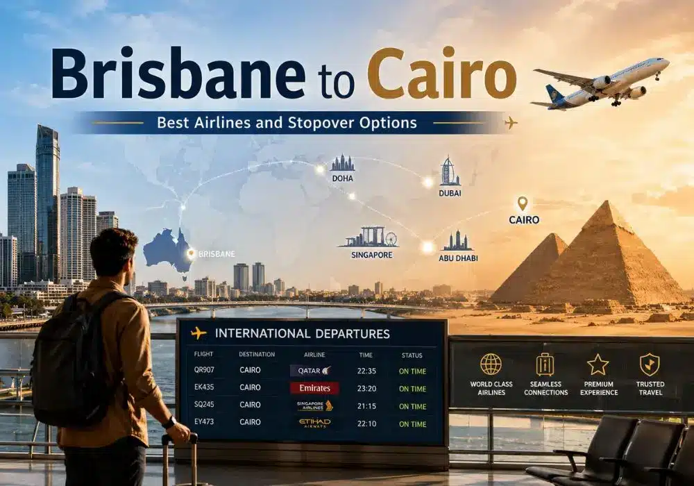 Brisbane to Cairo Best Airlines and Stopover Options