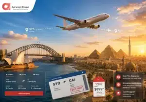 How to Find the Cheapest Flights from Sydney to Cairo