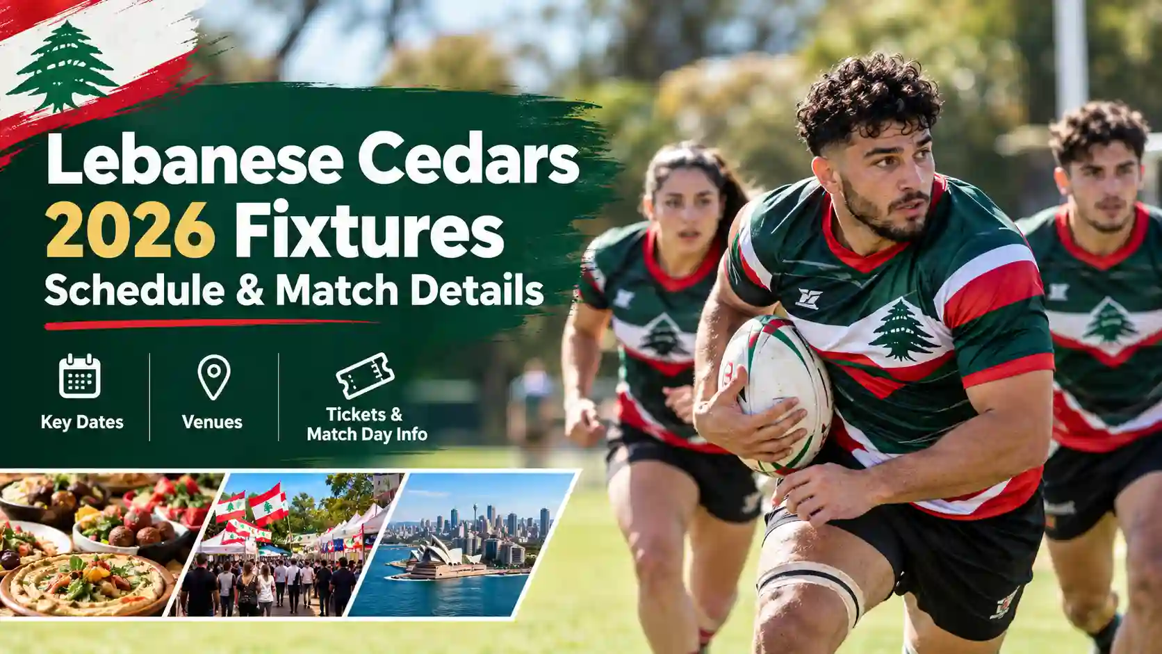 Lebanese Cedars 2026 Fixtures Schedule & Match Details